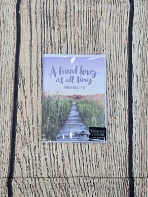 Proverbs 17:17 Card and Envelope Package