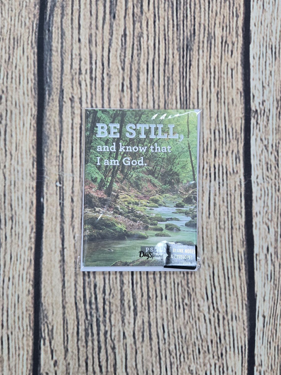 Be Still Card and Envelope Package