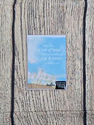 Romans 15:13 Card and Envelope Package