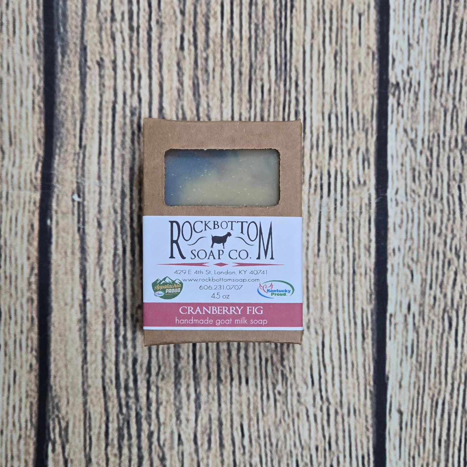 Rock Bottom Soap - Cranberry Fig