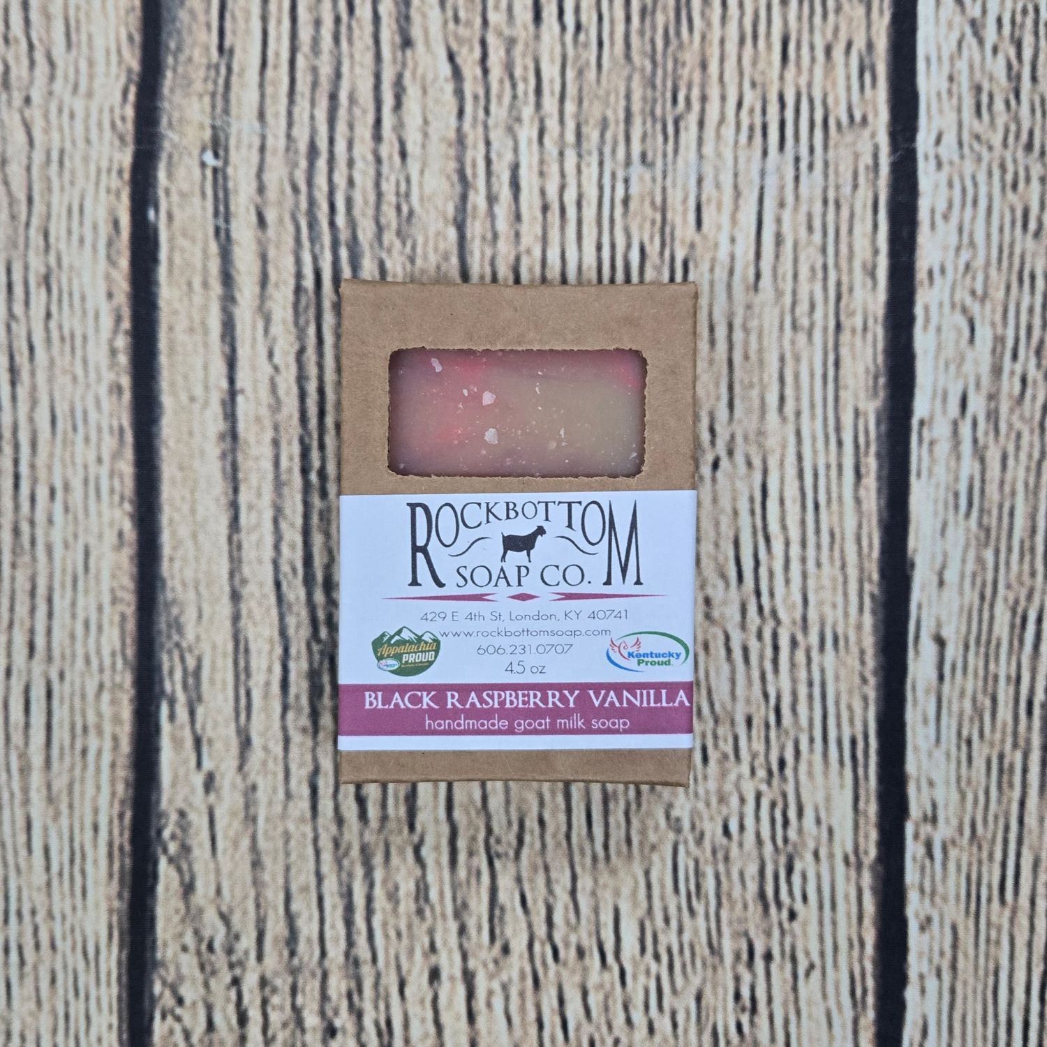 Rock Bottom Soap - Black Raspberry Vanilla