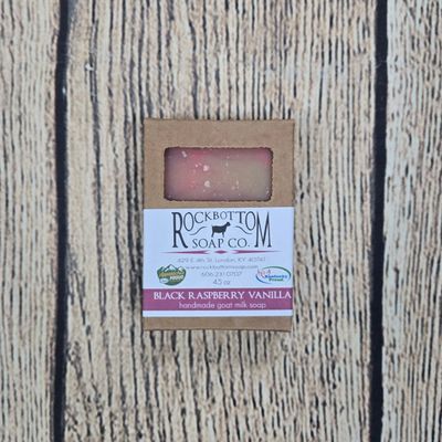 Rock Bottom Soap - Black Raspberry Vanilla