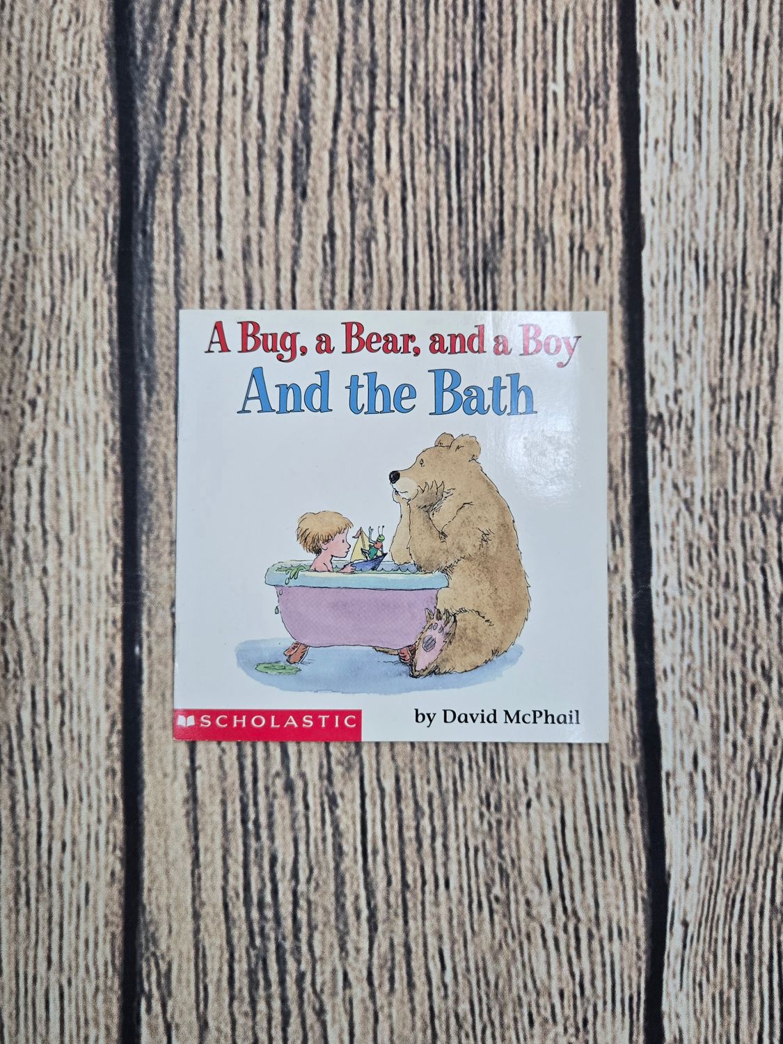 A Bug, a Bear, and a Boy, and the Bath by David McPhail