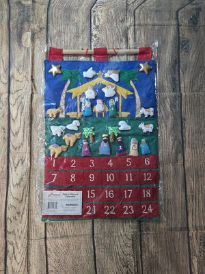 Fabric Advent Nativity Calendar
