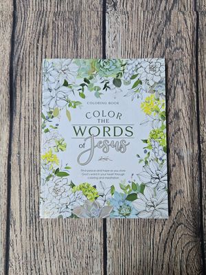 Color the Words of Jesus Coloring Book