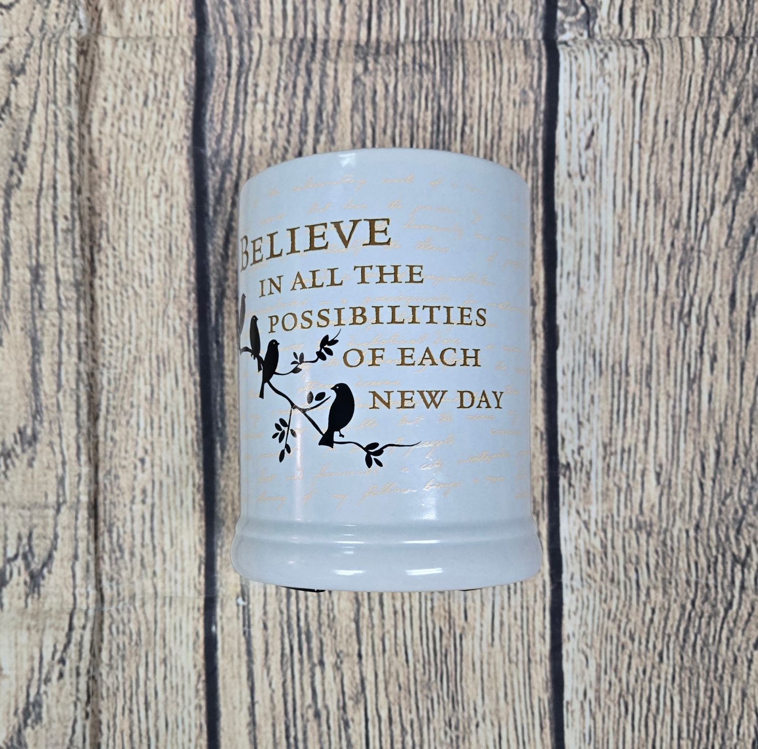 Believe Jar Candle Warmer
