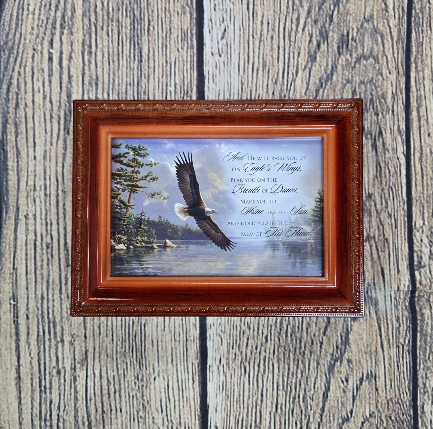 On Eagles Wings Music Box