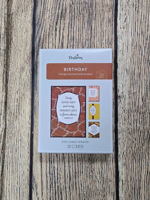 Dayspring Animal Print Birthday Boxed Cards
