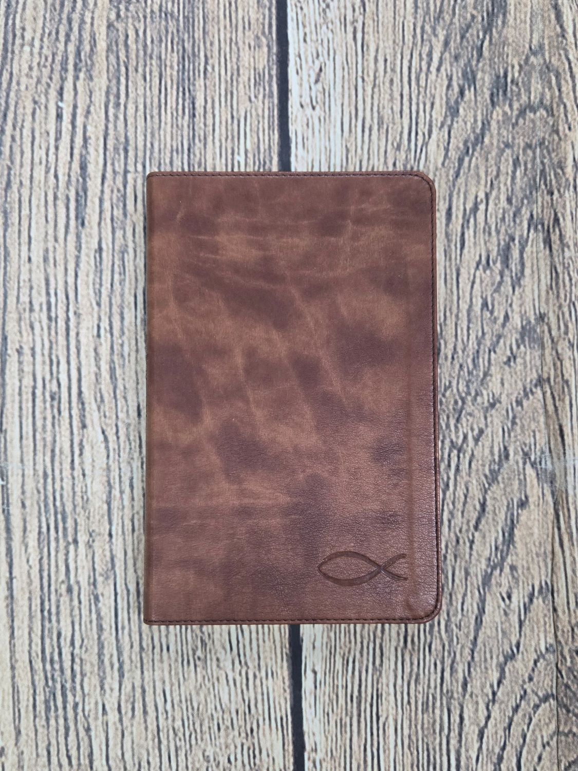 KJV Study Bible - Chestnut Brown Fish