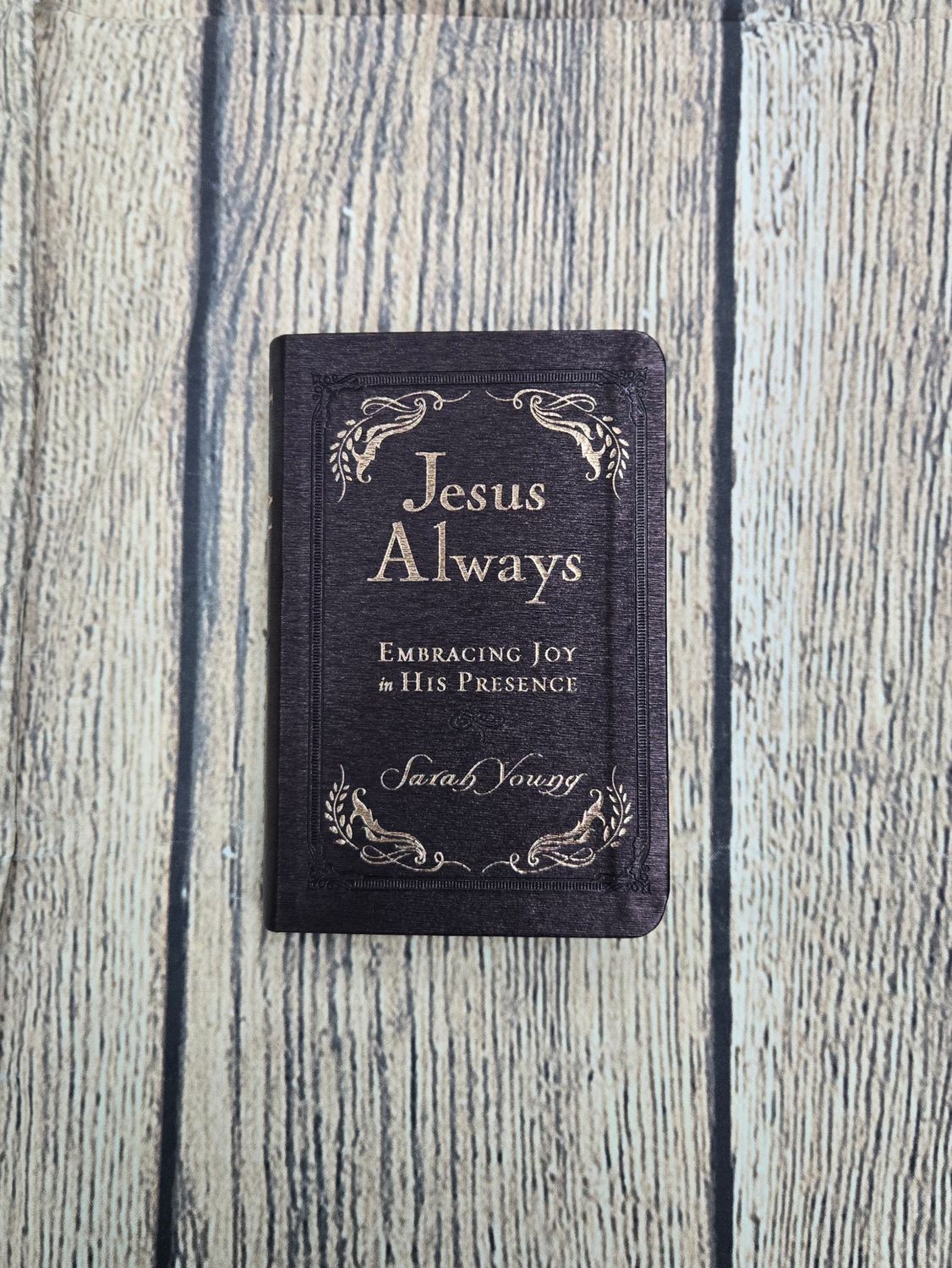 Jesus Always by Sarah Young Small Deluxe Leather Edition