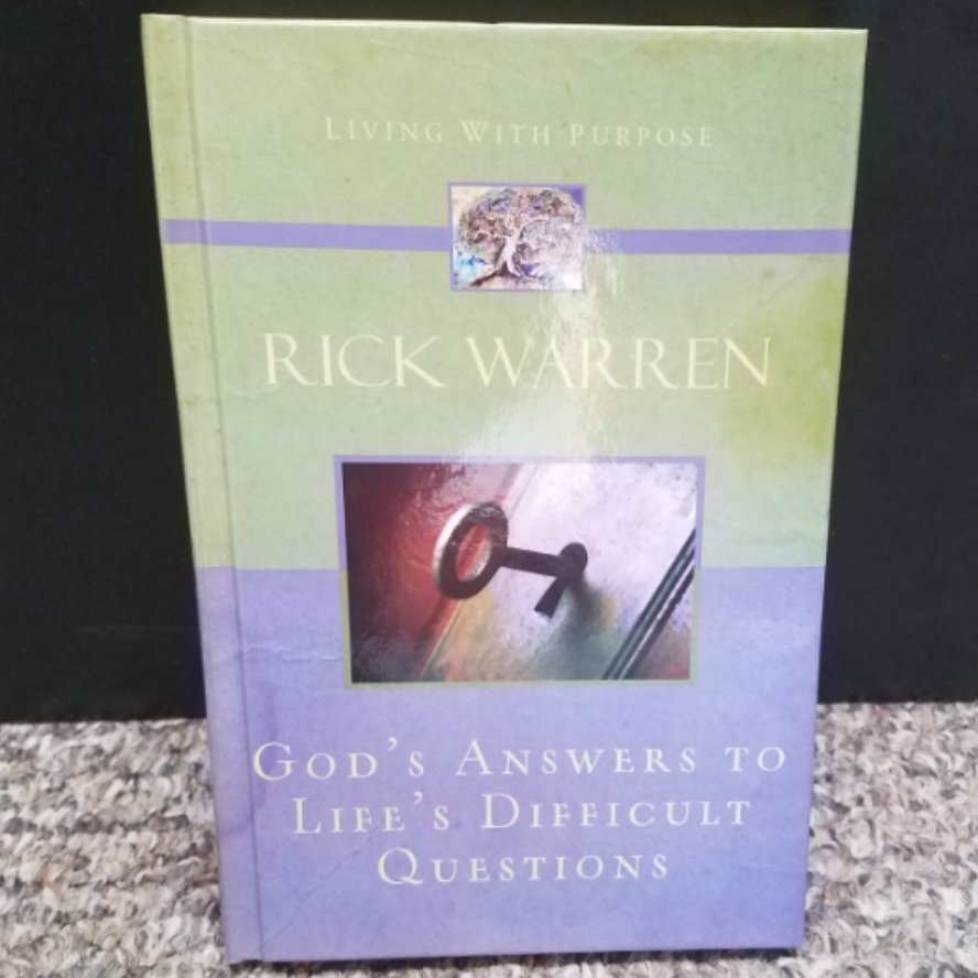 God's Answers To Life's Difficult Questions by Rick Warren
