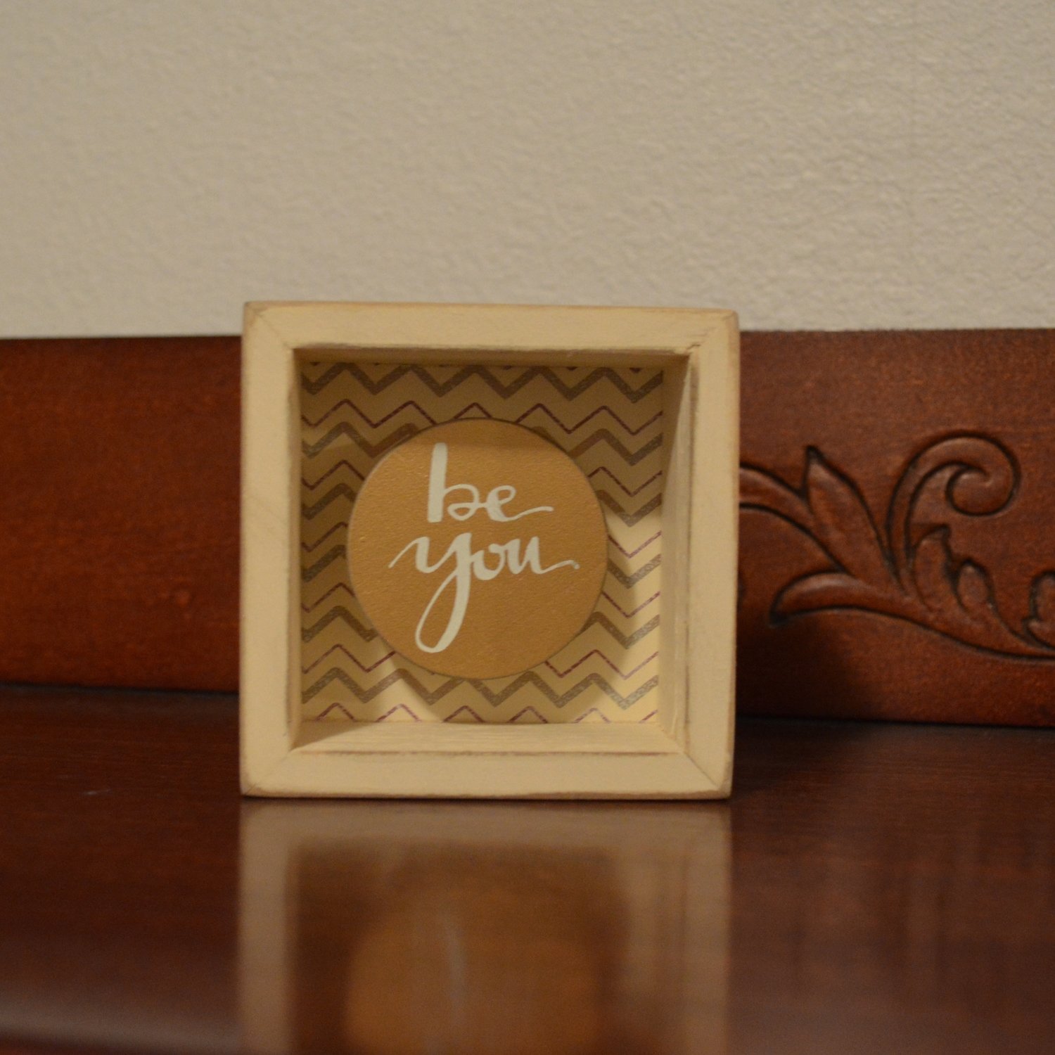 Be You Shadow Box by Primitives by Kathy