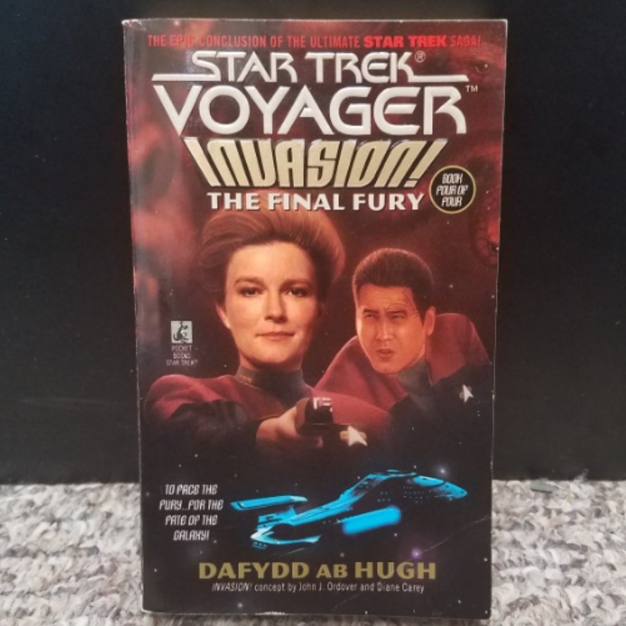 Star Trek Voyager Invasion: The Final Fury by Dafydd AB Hugh