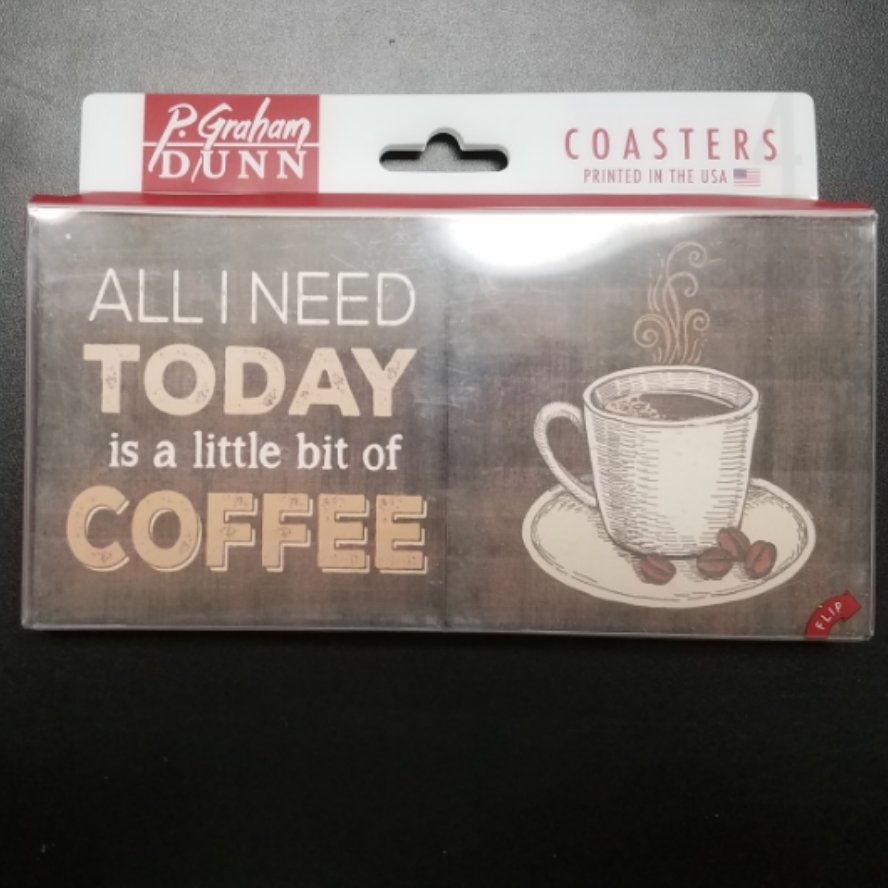All I need today is a little bit of coffee and a whole lot of Jesus Coaster Set