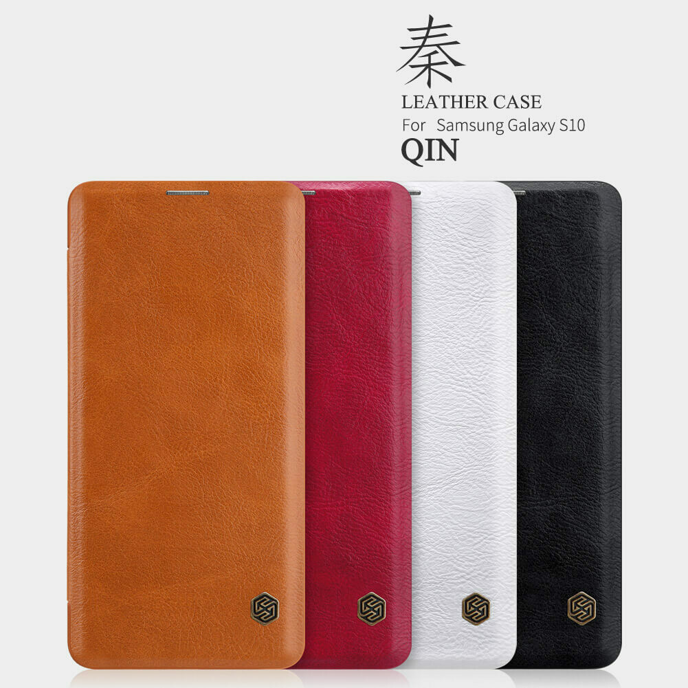 Nillkin QIN Wallet Leather Case for Samsung S10 and S10Plus