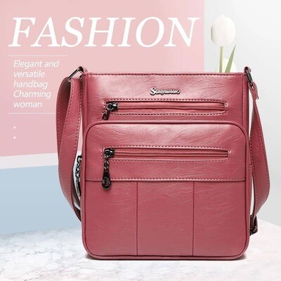 Mandy Fashion Premium Women Crossbody Leather Bag