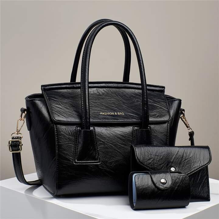 COLISHA Ladies Fashion 3 in 1 Purse, Wallet and Crossbody Shoulder Bag