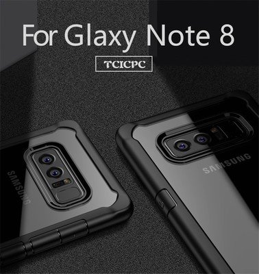 Samsung Note 8 iPaky Clear Back Case soft TPU