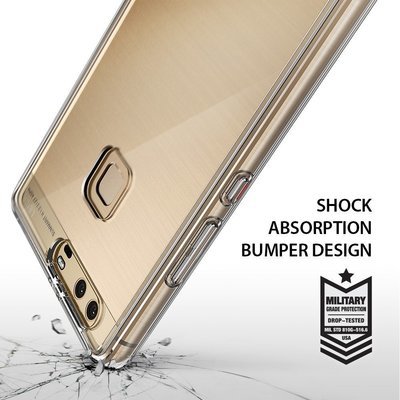 Huawei P9 King Kong Antiburst Super Protection Case with High Quality 2.5D Glass Protector