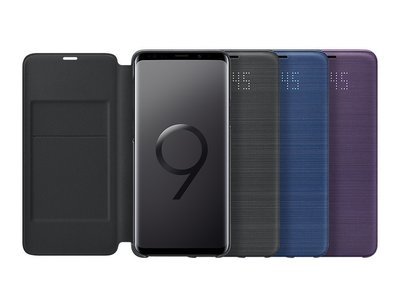 Official Samsung Galaxy S9+ LED View Flip Cover Wallet