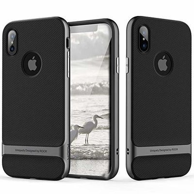 Rock Royce Case for iphone X Anti-knock Case Ultra Thin Slim Armor Cover Shell Hard PC+Soft TPU Back Cover for iphoneX