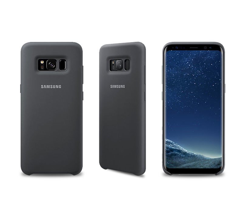 Official Liquid Silicone back Cover for Samsung Galaxy S8 S8Plus