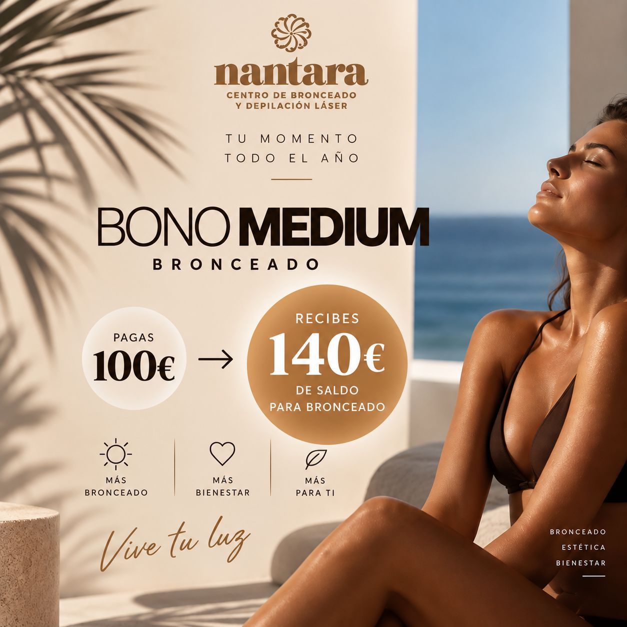 Bono Medium Bronceado Bono Medium Bronceado