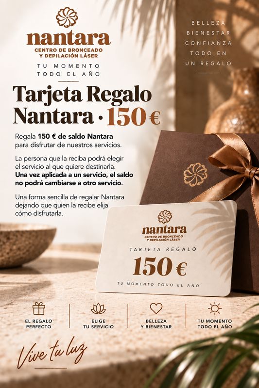 Tarjeta regalo Nantara · 150 €