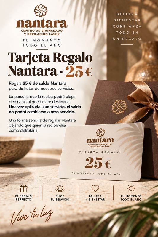 Tarjeta regalo Nantara · 25 €