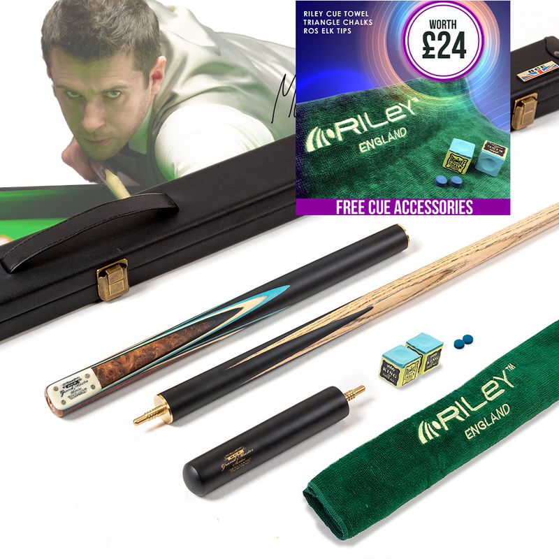 BCE 3 Piece Grand Master Snooker Cue and Hard Case 3/4 Cut- Layered Ebonised Black Wood Butt - 9.5mm Tip - 145cm - Black/ Blue/ Natural BCE 3 Piece Grand Master Snooker Cue and Hard Case 3/4 Cut- Layered Ebonised Black Wood Butt - 9.5mm Tip - 145cm - Black/ Blue/ Natural