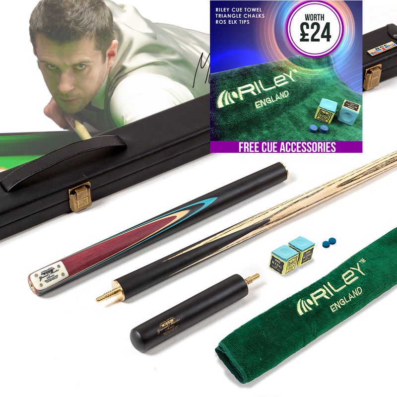 BCE 3 Piece Grand Master Snooker Cue and Hard Case 3/4 Cut- Layered Ebonised Black Wood Butt - 9.5mm Tip - 145cm - Black/Natural/ Blue BCE 3 Piece Grand Master Snooker Cue and Hard Case 3/4 Cut- Layered Ebonised Black Wood Butt - 9.5mm Tip - 145cm - Black/Natural/ Blue