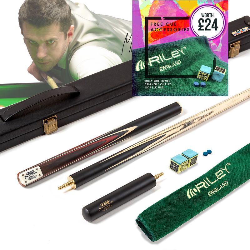 BCE 3 Piece Grand Master Snooker Cue and Hard Case 3/4 Cut- Layered Ebonised Black Wood Butt - 9.5mm Tip - 145cm - Black/ Red/ Natural BCE 3 Piece Grand Master Snooker Cue and Hard Case 3/4 Cut- Layered Ebonised Black Wood Butt - 9.5mm Tip - 145cm - Black/ Red/ Natural