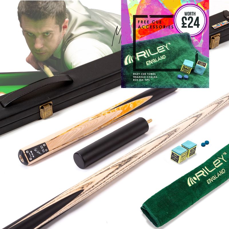 BCE Black Series - Mark Selby - 3 Piece Snooker Cue and Hard Case - 3/4 Cut Cue - Layered Ebonised Black Wood Butt - 9.5mm Tip - 145cm - Black/ Yellow and White Marbleised Resin / Natural Wood BCE Black Series - Mark Selby - 3 Piece Snooker Cue and Hard Case - 3/4 Cut Cue - Layered Ebonised Black Wood Butt - 9.5mm Tip - 145cm - Black/ Yellow and White Marbleised Resin / Natural Wood