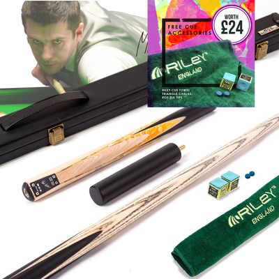 BCE Black Series - Mark Selby - 3 Piece Snooker Cue and Hard Case - 3/4 Cut Cue - Layered Ebonised Black Wood Butt - 9.5mm Tip - 145cm - Black/ Yellow and White Marbleised Resin / Natural Wood BCE Black Series - Mark Selby - 3 Piece Snooker Cue and Hard Case - 3/4 Cut Cue - Layered Ebonised Black Wood Butt - 9.5mm Tip - 145cm - Black/ Yellow and White Marbleised Resin / Natural Wood
