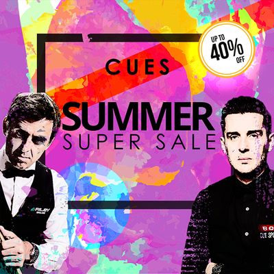 Summer Super Sale - Up to 40% Off Snooker &amp; Pool Cues
