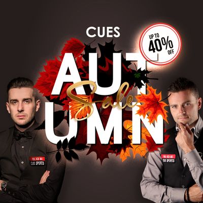 Summer Super Sale - Up to 40% Off Snooker &amp; Pool Cues