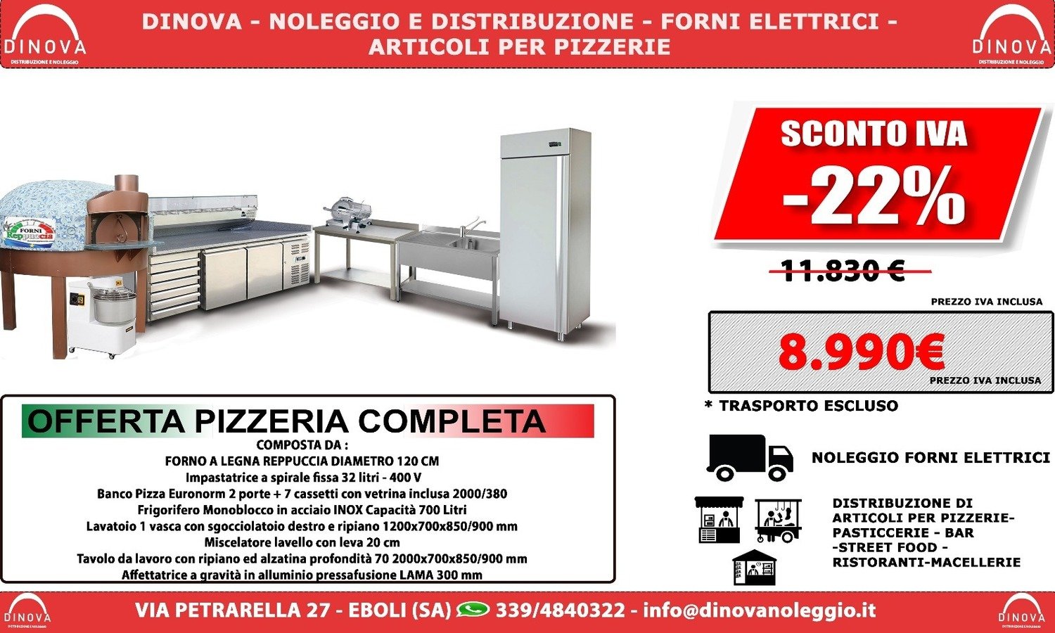 Pizzeria completa