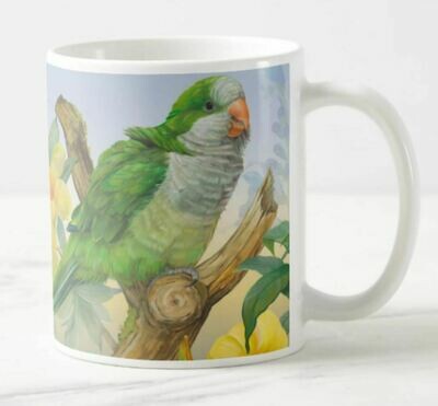 Quaker Parrot  - Ceramic Mug