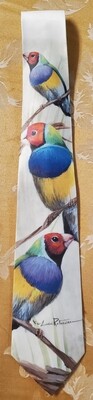 Lady Gouldian Finches - Neckties