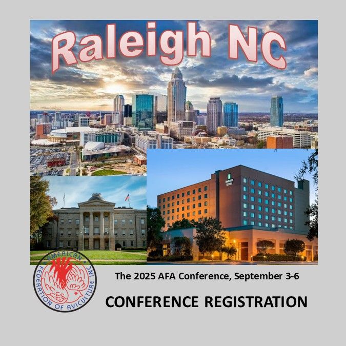 Conference Registration for the AFA Educational Conference, Raleigh, NC,  September 3-6, 2025