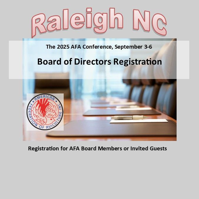 2025 Board of Directors & Guests, Conference/Attendance Registration