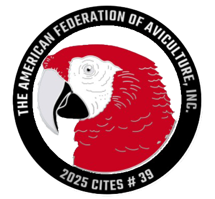 CITES pin #39 Scarlet Macaw