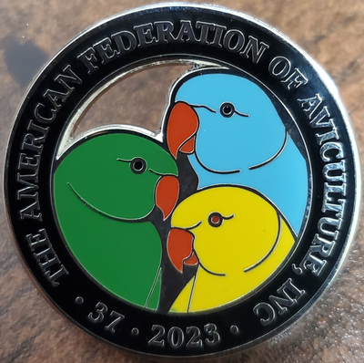 CITES PIN #37 Indian Ringneck