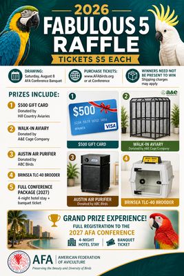 Fab 5 Raffle Tickets for 2026