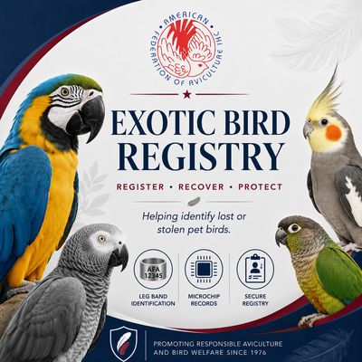 AFA Exotic Bird Registry