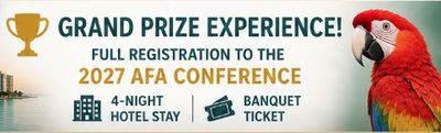 Fabulous 5 Raffle Ticket Prize #5 Registration, 4 Nights in Hotel, Banquet 2027 Conference