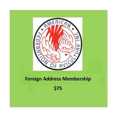 Foreign Address (Non-US) Membership (New or Renewal) Foreign Address (Non-US) Membership (New or Renewal)