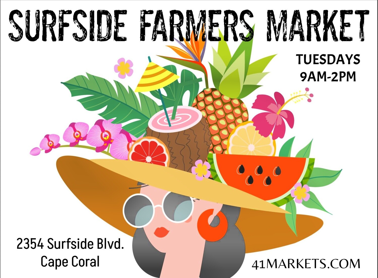 Tuesday Market at Surfside Cape March Non-refundable