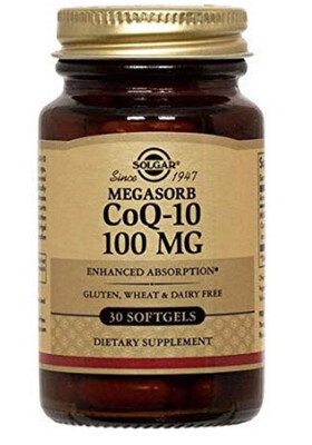 Coenzyme Q10 100mg 30 softgels, Solgar