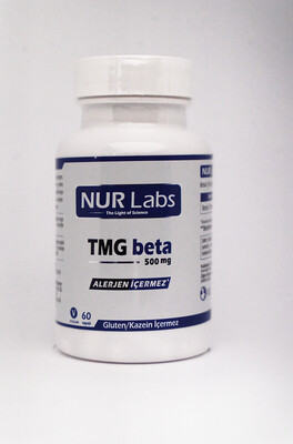 TMG Beta 500mg 60 capsules, NUR Labs